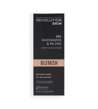 Revolution Skincare - *Blemish* - Siero per minimizzare i pori 10% Niacinamide + 1% Zinco - 60 ml
