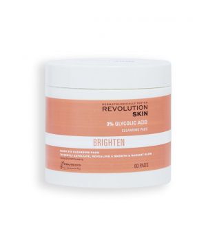 Revolution Skincare - *Brighten* - Dischetti detergenti con acido glicolico al 3%