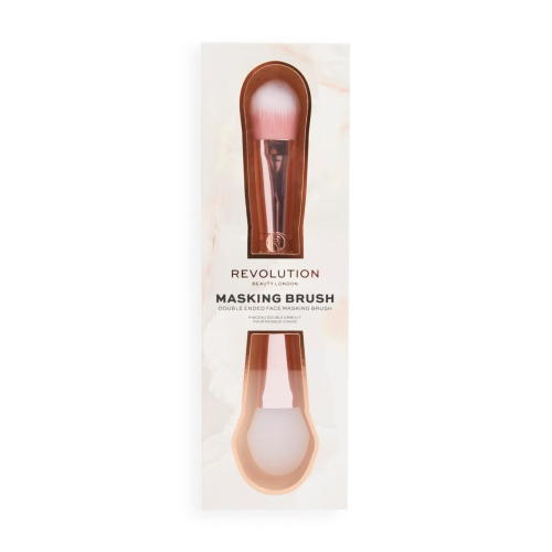 Revolution Skincare - Pennello per maschere a doppia punta Double Ended Masking Brush
