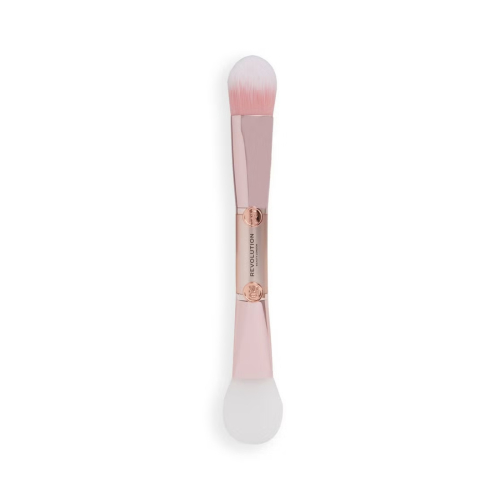 Revolution Skincare - Pennello per maschere a doppia punta Double Ended Masking Brush