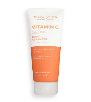 Revolution Skincare - Gel detergente per il corpo con vitamina C - Glow