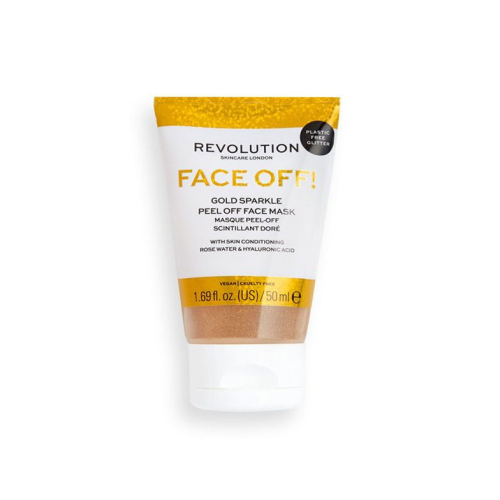 Revolution Skincare - Maschera viso Face Off! - Gold Glitter
