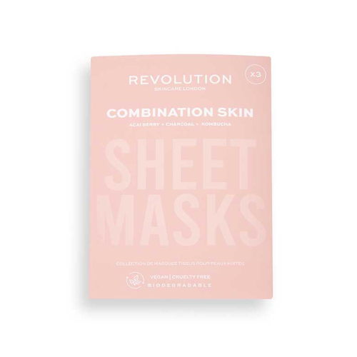 Revolution Skincare - Confezione da 3 maschere per pelli miste