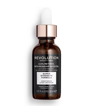 Revolution Skincare - 0,5% di siero di retinolo con olio di semi di rosa canina