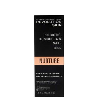 Revolution Skincare - Nurture Siero prebiotico con Kombucha ed estratto di sake
