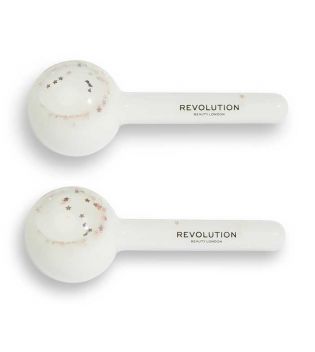 Revolution Skincare - Set di sfere di ghiaccio per il viso Large - Milky Moon & Star