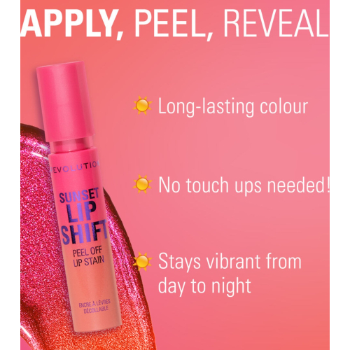 Revolution - Tinta Labbra Stain Sunset - Flushed Pink