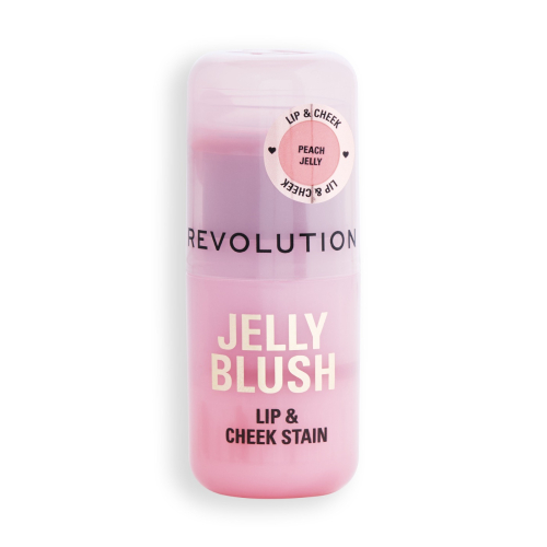 Revolution - Tinta gelatinosa per labbra e guance Jelly Blush - Peach Orange