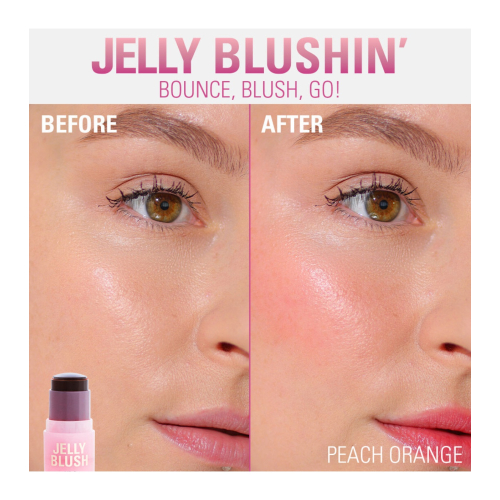 Revolution - Tinta gelatinosa per labbra e guance Jelly Blush - Peach Orange