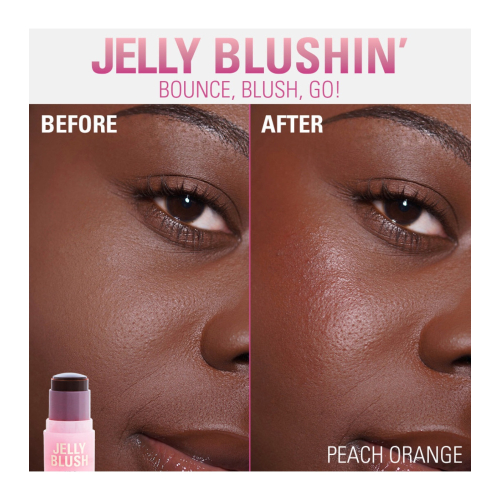 Revolution - Tinta gelatinosa per labbra e guance Jelly Blush - Peach Orange