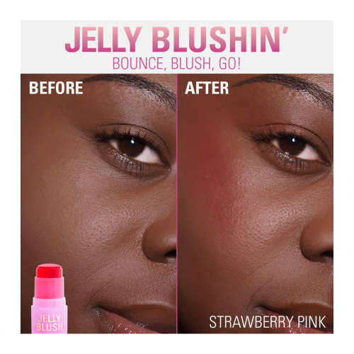 Revolution - Tinta gelatina per labbra e guance Jelly Blush - Strawberry Pink