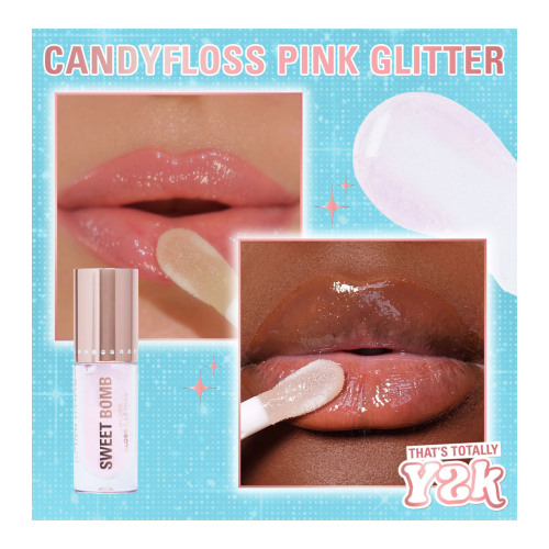 Revolution - *Y2K Baby* - Lucidalabbra Sweet Bomb - Candyfloss Pink Glitter