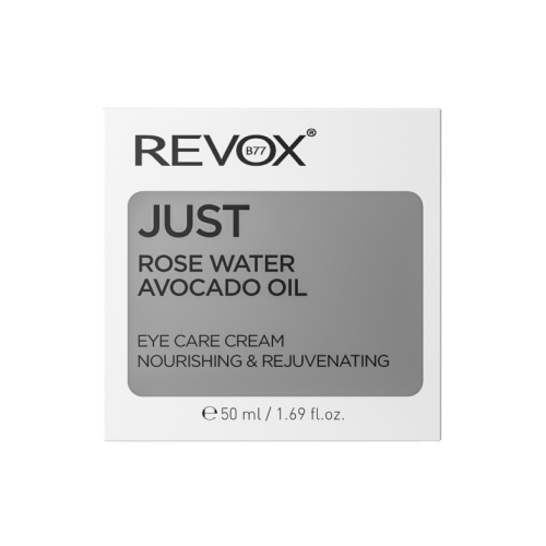 Revox - * Just * - Crema occhi all'acqua di rose e olio di avocado