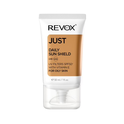Revox - *Just* - Crema solare quotidiana SPF50+ con vitamina E per la pelle grassa