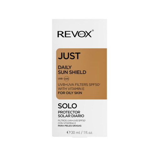 Revox - *Just* - Crema solare quotidiana SPF50+ con vitamina E per la pelle grassa