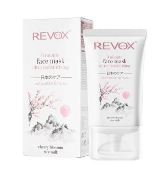 Revox - Maschera facciale ultra idratante 3 minuti Japanese Routine