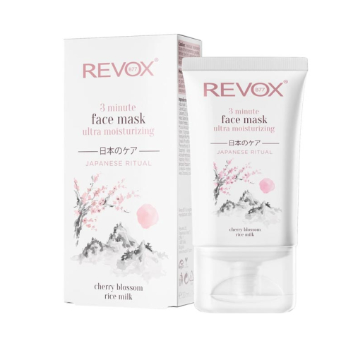 Revox - Maschera facciale ultra idratante 3 minuti Japanese Routine