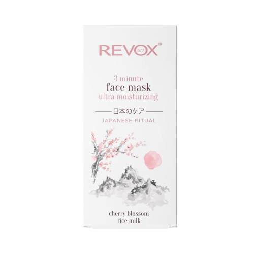 Revox - Maschera facciale ultra idratante 3 minuti Japanese Routine