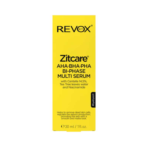 Revox - *Zitcare* - Siero multifase Bi-Phase AHA BHA PHA