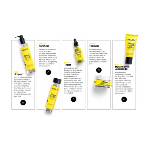 Revox - *Zitcare* - Tonico viso AHA BHA PHA