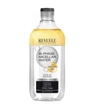 Revuele - Acqua micellare bifasica con olio di argan