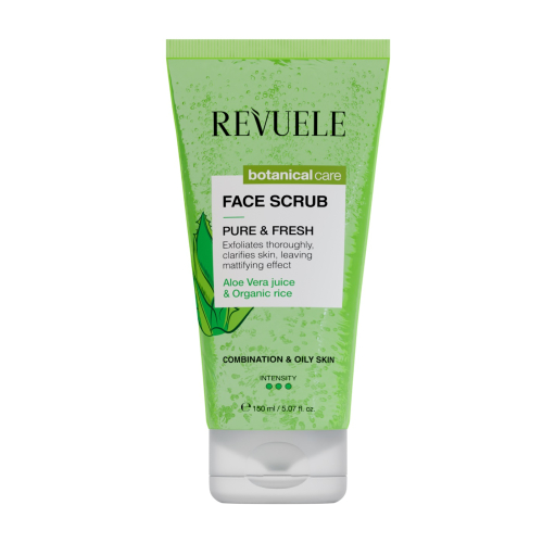 Revuele - *Botanical Care* - Scrub viso Pure and Fresh - Aloe vera e riso biologico