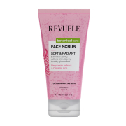 Revuele - *Botanical Care* - Scrub viso Soft and Radiant - Estratto biologico di lampone e riso