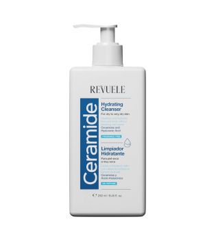 Revuele - *Ceramide* - Detergente idratante con acido ialuronico - Pelle secca o molto secca