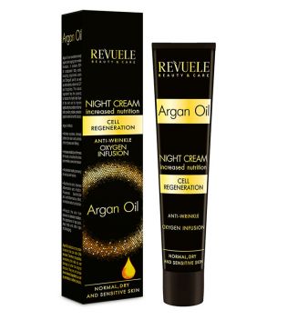 Revuele - Crema viso notte Argan Oil