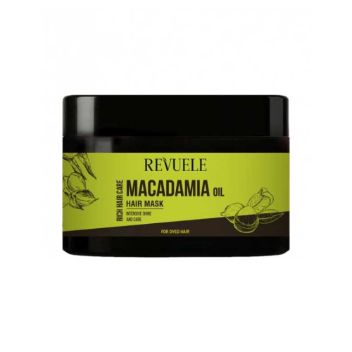 Revuele - Maschera illuminante e curativa Macadamia Oil - Capelli colorati