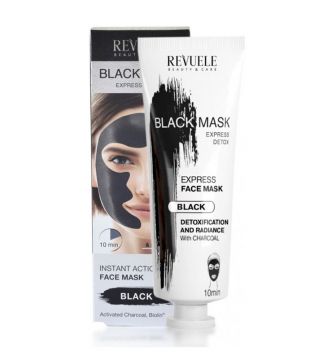 Revuele - Maschera viso nera Black Mask Express Detox