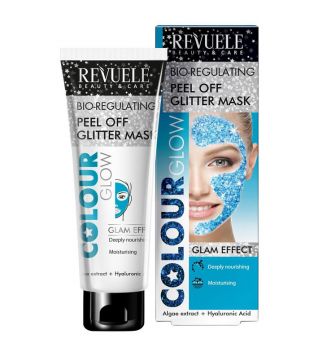 Revuele - Maschera Glitter Peel-off color glow - Bio-regulating