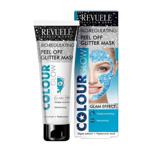 Revuele - Maschera Glitter Peel-off color glow - Bio-regulating