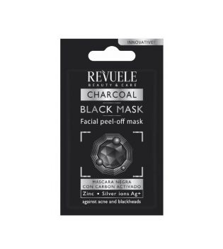 Revuele - Black Mask Facia Peel Off con carbone attivo No problem 7ml