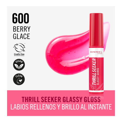 Rimmel London - Lucidalabbra Thrill Seeker - 600: Berry Glace