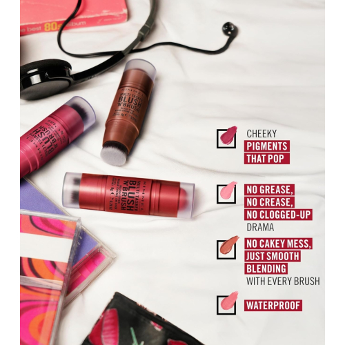 Rimmel London - Blush in stick Multitasker Blush 'N' - 350: Roased Peach