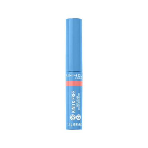 Rimmel London - *Kind & Free* - Balsamo labbra Tinted Lip Balm - 04: Hibiscus blaze