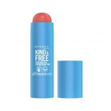 Rimmel London - *Kind & Free* - Fard e rossetto in stick Tinted Multi-Stick - 001: Caramel Dusk
