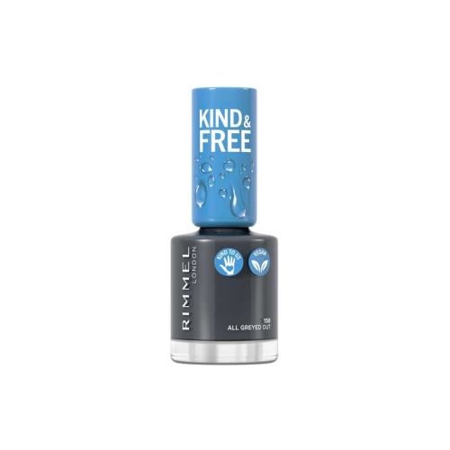 Rimmel London - *Kind & Free* - Smalto per unghie - 158: All greyed out