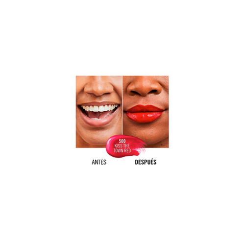 Rimmel London - Rossetto liquido Provocalips a lunga durata -500: Kiss The Town Red
