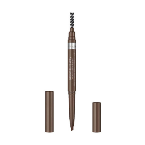 Rimmel London - Matita per sopracciglia con pennello Brow this way - 002: Medium Brown