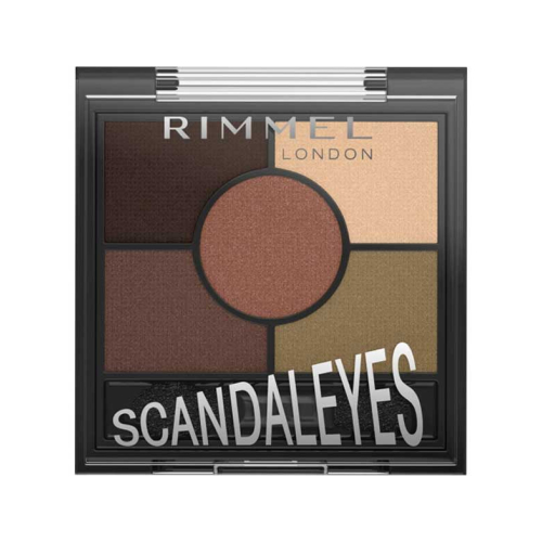 Rimmel London - Palette di ombretti Scandaleyes - 002: Brixton brown