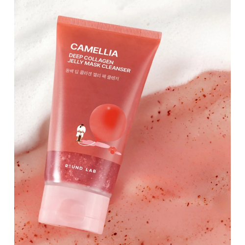 Round Lab - *Camellia* - Detergente viso Deep Collagen Jelly