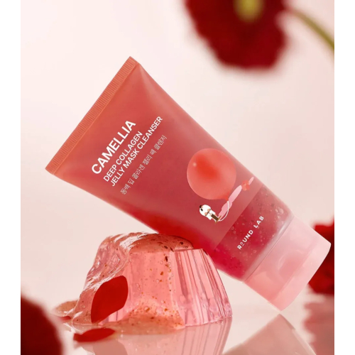 Round Lab - *Camellia* - Detergente viso Deep Collagen Jelly