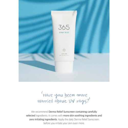Round Lab - 365 Protezione solare lenitiva Derma Relief SPF 50+ PA++++