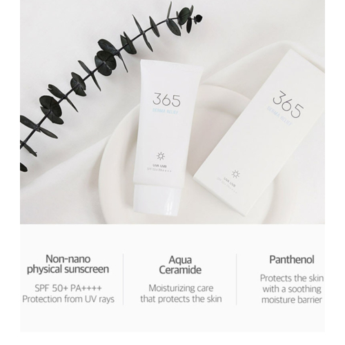 Round Lab - 365 Protezione solare lenitiva Derma Relief SPF 50+ PA++++