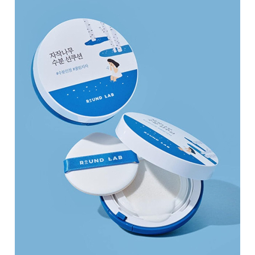 Round Lab - Crema solare viso in formato cushion Birch Juice SPF 50