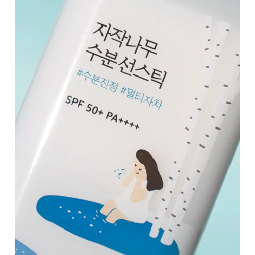 Round Lab - Stick solare per il viso Birch Juice Moisturizing Sun Stick SPF 50+ PA++++