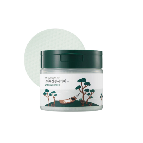 Round Lab - Tonico esfoliante idratante e idratante con dischetti di pino e CICA - Pelle sensibile