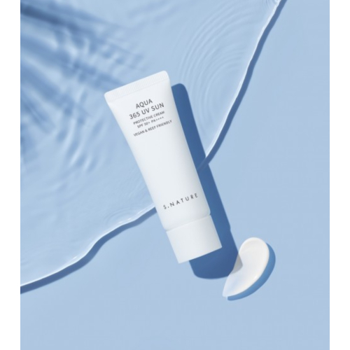 S. Nature - Crema solare viso ultraleggera SPF50+ PA++++ Aqua 365